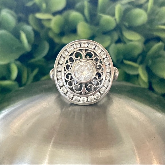 MEDA Sterling Silver CZ Ring - Picture 2 of 5